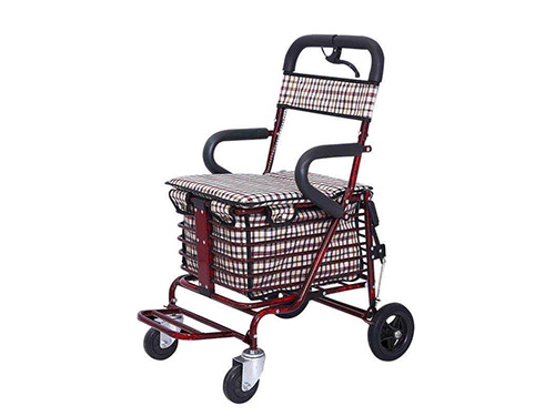 Red Wanta Shopping Cart